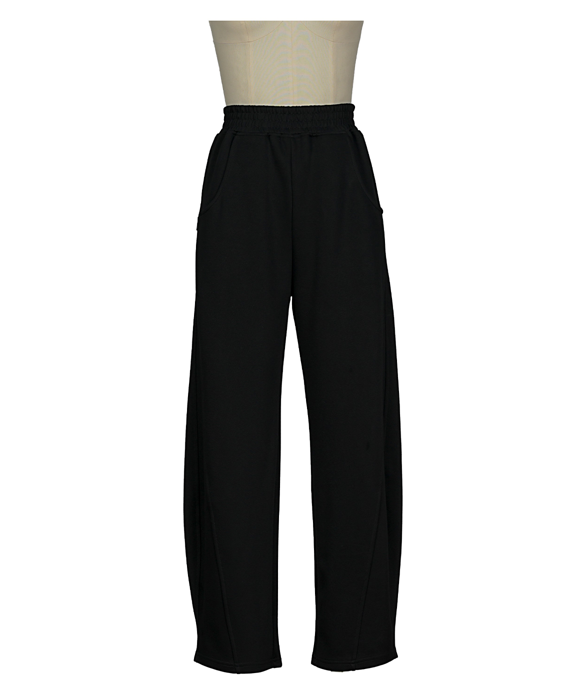 Womens Black Flared Pants - Customizable